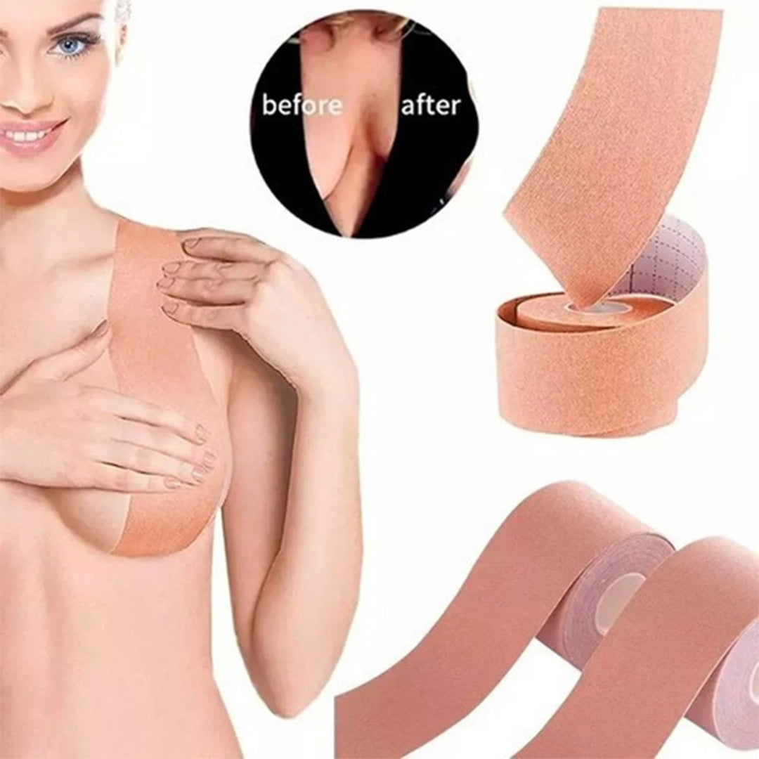 Boob Tape: ¡Realza Tu Figura y Luce Perfecta en Cualquier Ocasión!