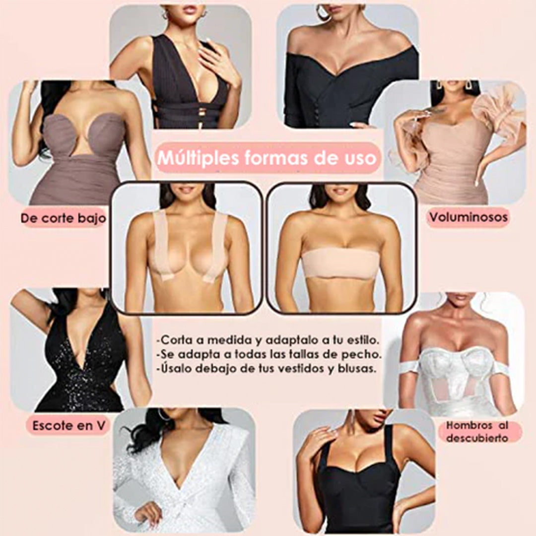 Boob Tape: ¡Realza Tu Figura y Luce Perfecta en Cualquier Ocasión!